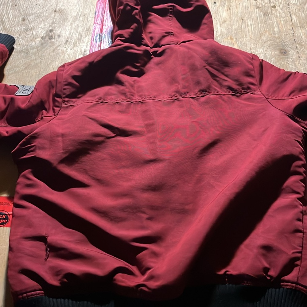 red bomber jacket - Picture 3 of 3